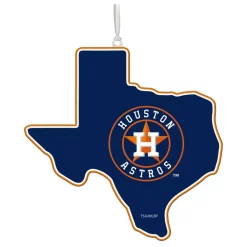 Christmas Tree Decorations Team Sports America Houston Astros 5 In. MLB Team State Christmas Ornament