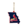 Christmas Tree Decorations Team Sports America St Louis Cardinals 5 In. MLB Team State Christmas Ornament -Christmas Lights Sales team sports america christmas ornaments 3ot4225state 64 1000