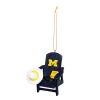 Christmas Tree Decorations Team Sports America University Of Michigan 3-1/2 In. NCAA Adirondack Chair Christmas Ornament -Christmas Lights Sales team sports america christmas ornaments 3ot920ac 64 1000