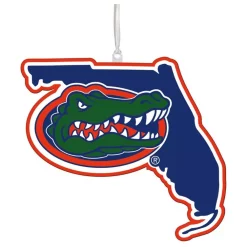 Christmas Tree Decorations Team Sports America University Of Florida 5 In. NCAA Team State Christmas Ornament