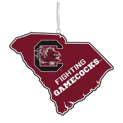 Christmas Tree Decorations Team Sports America University Of South Carolina 5 In. NCAA Team State Christmas Ornament