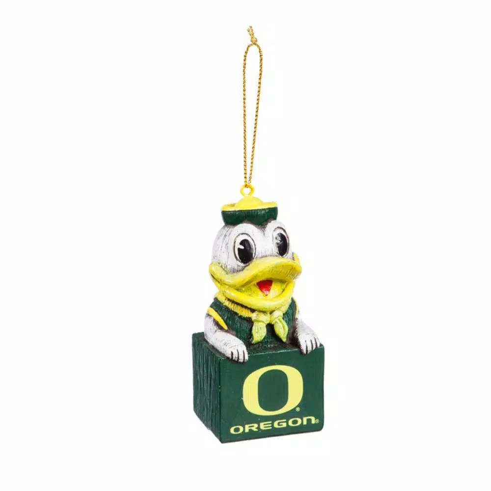 Christmas Tree Decorations Team Sports America University Of Oregon 1-1/2 In. NCAA Mascot Tiki Totem Christmas Ornament 3 Christmas Tree Decorations Team Sports America University Of Oregon 1-1/2 In. NCAA Mascot Tiki Totem Christmas Ornament