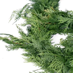 Christmas Greenery VAN ZYVERDEN 10 Ft. Live Fresh Cut Pacific Northwest Cedar Mix Coil Garland -Christmas Lights Sales van zyverden christmas garland 87427 44 1000