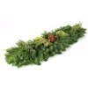 Christmas Greenery VAN ZYVERDEN 4 Ft. Live Fresh Cut Pacific Northwest Classic Garland Holiday Mantel Arrangement -Christmas Lights Sales van zyverden christmas garland 87432 64 1000