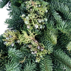 Christmas Greenery VAN ZYVERDEN 20 In. Live Fresh Cut Pacific Northwest Juniper Christmas Wreath -Christmas Lights Sales van zyverden christmas wreaths 87402 4f 1000