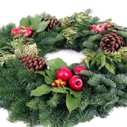 Christmas Greenery VAN ZYVERDEN 24 In. Live Fresh Cut Pacific Northwest Countryside Christmas Wreath 8 Christmas Greenery VAN ZYVERDEN 24 In. Live Fresh Cut Pacific Northwest Countryside Christmas Wreath -Christmas Lights Sales van zyverden christmas wreaths 87407 c3 1000