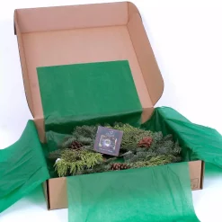 Christmas Greenery VAN ZYVERDEN 20 In. Live Fresh Cut Pacific Northwest Mixed Christmas Wreath Pine Cone Decorated -Christmas Lights Sales van zyverden christmas wreaths 87433 44 1000