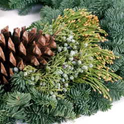 Christmas Greenery VAN ZYVERDEN 24 In. Live Fresh Cut Pacific Northwest Mixed Christmas Wreath Pine Cone Decorated 12 Christmas Greenery VAN ZYVERDEN 24 In. Live Fresh Cut Pacific Northwest Mixed Christmas Wreath Pine Cone Decorated -Christmas Lights Sales van zyverden christmas wreaths 87435 44 1000