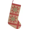Indoor Christmas Decorations VHC Brands 20 In. Cotton Tan Dolly Star Primitive Christmas Decor Patch Stocking 1 Indoor Christmas Decorations VHC Brands 20 In. Cotton Tan Dolly Star Primitive Christmas Decor Patch Stocking -Christmas Lights Sales vhc brands christmas stockings 42479 64 1000