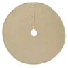 Christmas Tree Decorations VHC Brands 48 In. Cotton Natural Nowell Farmhouse Christmas Decor Tree Skirt -Christmas Lights Sales vhc brands christmas tree skirts collars 28824 64 1000