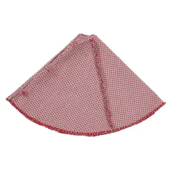 Christmas Tree Decorations VHC Brands 48 In. Tannen Deep Red Traditional Christmas Decor Tree Skirt -Christmas Lights Sales vhc brands christmas tree skirts collars 28848 4f 1000