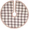 Christmas Tree Decorations VHC Brands 21 In. Amory Ivory White Farmhouse Christmas Decor Mini Tree Skirt -Christmas Lights Sales vhc brands christmas tree skirts collars 32204 64 1000