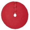 Christmas Tree Decorations VHC Brands 48 In. Red Festive Burlap Farmhouse Christmas Decor Tree Skirt 1 Christmas Tree Decorations VHC Brands 48 In. Red Festive Burlap Farmhouse Christmas Decor Tree Skirt -Christmas Lights Sales vhc brands christmas tree skirts collars 32261 64 1000