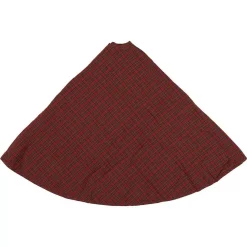 Christmas Tree Decorations VHC Brands 55 In. Tea Star Dark Tan Traditional Christmas Decor Mini Tree Skirt -Christmas Lights Sales vhc brands christmas tree skirts collars 38097 4f 1000