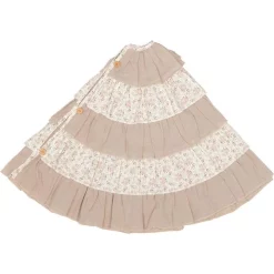 Christmas Tree Decorations VHC Brands 55 In. Carol Khaki Tan Farmhouse Christmas Decor Tree Skirt -Christmas Lights Sales vhc brands christmas tree skirts collars 42397 4f 1000