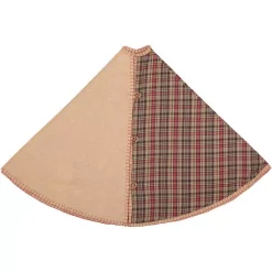 Christmas Tree Decorations VHC Brands 55 In. Clement Natural Tan Rustic Christmas Decor Tree Skirt -Christmas Lights Sales vhc brands christmas tree skirts collars 42436 4f 1000
