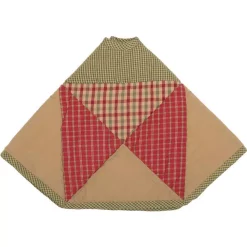 Christmas Tree Decorations VHC Brands 21 In. Dolly Star Natural Tan Primitive Christmas Decor Tree Skirt -Christmas Lights Sales vhc brands christmas tree skirts collars 42490 4f 1000