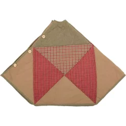 Christmas Tree Decorations VHC Brands 48 In. Dolly Star Natural Tan Primitive Christmas Decor Tree Skirt -Christmas Lights Sales vhc brands christmas tree skirts collars 42491 4f 1000