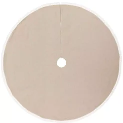 Christmas Tree Decorations VHC Brands 55 In. Grey Margot Farmhouse Christmas Decor Tree Skirt -Christmas Lights Sales vhc brands christmas tree skirts collars 42573 c3 1000