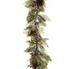 Christmas Greenery Village Lighting Company 9 Ft. Pre-Lit LED Winter Frost Garland 1 Christmas Greenery Village Lighting Company 9 Ft. Pre-Lit LED Winter Frost Garland -Christmas Lights Sales village lighting company christmas garland v 20679 64 1000