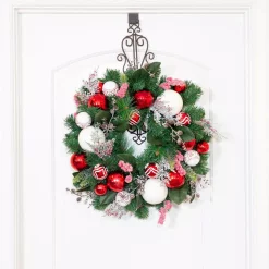 Christmas Greenery Village Lighting Company 24 In. Nordic Wreath -Christmas Lights Sales village lighting company christmas wreaths v 20713 1f 1000