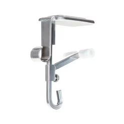 Indoor Christmas Decorations Village Lighting Company Silver Mantle Garland And Stocking Holder 3-Pack -Christmas Lights Sales village lighting company stocking holders v 20530 slv rs3 4f 1000