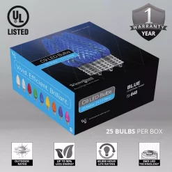 Christmas Lights Wintergreen Lighting OptiCore C9 LED Blue Faceted Christmas Light Bulbs (25-Pack) 9 Christmas Lights Wintergreen Lighting OptiCore C9 LED Blue Faceted Christmas Light Bulbs (25-Pack) -Christmas Lights Sales wintergreen lighting christmas light bulbs 72649 c3 1000