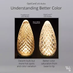 Christmas Lights Wintergreen Lighting OptiCore C9 LED Pink Faceted Christmas Light Bulbs (25-Pack) -Christmas Lights Sales wintergreen lighting christmas light bulbs 72664 fa 1000