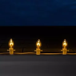 Christmas Lights Wintergreen Lighting FlexFilament C9 LED Shatterproof Gold Vintage Edison Christmas Light Bulbs (5-Pack) -Christmas Lights Sales wintergreen lighting christmas light bulbs 80674 1f 1000