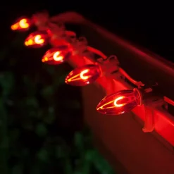 Christmas Lights Wintergreen Lighting FlexFilament C9 LED Shatterproof Red Vintage Edison Christmas Light Bulbs (5-Pack) 8 Christmas Lights Wintergreen Lighting FlexFilament C9 LED Shatterproof Red Vintage Edison Christmas Light Bulbs (5-Pack) -Christmas Lights Sales wintergreen lighting christmas light bulbs 80680 4f 1000