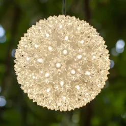 Christmas Lights Wintergreen Lighting 6 In. 70-Light LED Warm White Decorative Starlight Sphere -Christmas Lights Sales wintergreen lighting christmas novelty lights 76468 c3 1000