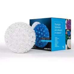 Christmas Lights Wintergreen Lighting 7.5 In. 120-Light LED Warm White Twinkle Starlight Sphere 9 Christmas Lights Wintergreen Lighting 7.5 In. 120-Light LED Warm White Twinkle Starlight Sphere -Christmas Lights Sales wintergreen lighting christmas novelty lights 76544 1f 1000