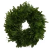 Christmas Greenery Worcester Wreath 24 In. Mixed Greens Fresh Wreath : Multiple Ship Weeks Available -Christmas Lights Sales worcester wreath christmas wreaths 24mixed wr 2 64 1000