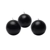 Indoor Christmas Decorations Zest Candle 2 In. Black Ball Candles (12-Box) -Christmas Lights Sales zest candle christmas candles holders cbz 013 64 1000