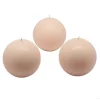 Indoor Christmas Decorations Zest Candle 3 In. Ivory Ball Candles (6-Box) -Christmas Lights Sales zest candle christmas candles holders cbz 015 64 1000