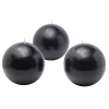 Indoor Christmas Decorations Zest Candle 3 In. Black Ball Candles (6-Box) -Christmas Lights Sales zest candle christmas candles holders cbz 024 64 1000