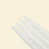 Indoor Christmas Decorations Zest Candle 6 In. White Taper Candles (12-Set) -Christmas Lights Sales zest candle christmas candles holders cez 001 64 1000