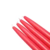 Indoor Christmas Decorations Zest Candle 6 In. Ruby Red Taper Candles (12-Set) -Christmas Lights Sales zest candle christmas candles holders cez 007 64 1000