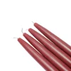 Indoor Christmas Decorations Zest Candle 6 In. Burgundy Taper Candles (Set Of 12)