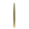 Indoor Christmas Decorations Zest Candle 10 In. Metallic Gold Taper Candles (12-Set) -Christmas Lights Sales zest candle christmas candles holders cez 041 64 1000