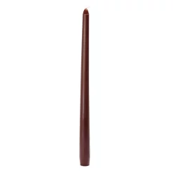 Indoor Christmas Decorations Zest Candle 12 In. Brown Taper Candles (12-Set) -Christmas Lights Sales zest candle christmas candles holders cez 083 c3 1000