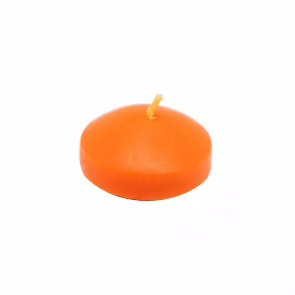 Indoor Christmas Decorations Zest Candle 1.75 In. Orange Floating Candles (Box Of 24) 3 Indoor Christmas Decorations Zest Candle 1.75 In. Orange Floating Candles (Box Of 24)