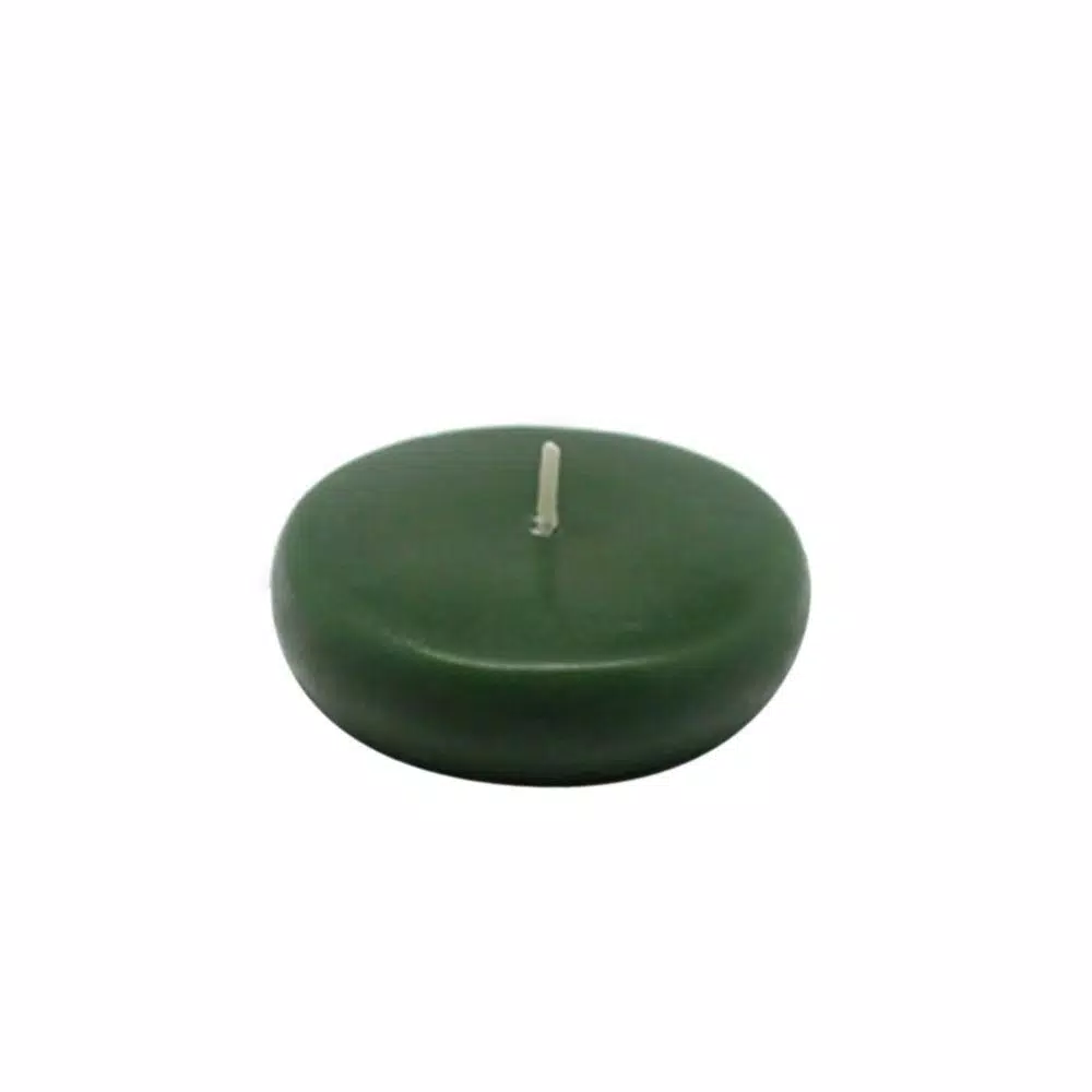 Indoor Christmas Decorations Zest Candle 2.25 In. Hunter Green Floating Candles (Box Of 24) 3 Indoor Christmas Decorations Zest Candle 2.25 In. Hunter Green Floating Candles (Box Of 24)