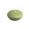 Indoor Christmas Decorations Zest Candle 3 In. Sage Green Floating Candles (Box Of 12)