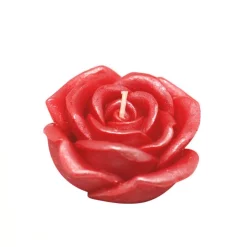 Indoor Christmas Decorations Zest Candle 3 In. Red Rose Floating Candles (Box Of 12)