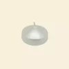 Indoor Christmas Decorations Zest Candle 1.75 In. Pearl White Floating Candles (Box Of 24) -Christmas Lights Sales zest candle christmas candles holders cfz 077 64 1000