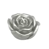 Indoor Christmas Decorations Zest Candle 3 In. Metallic Silver Rose Floating Candles (12-Box) -Christmas Lights Sales zest candle christmas candles holders cfz 102 64 1000