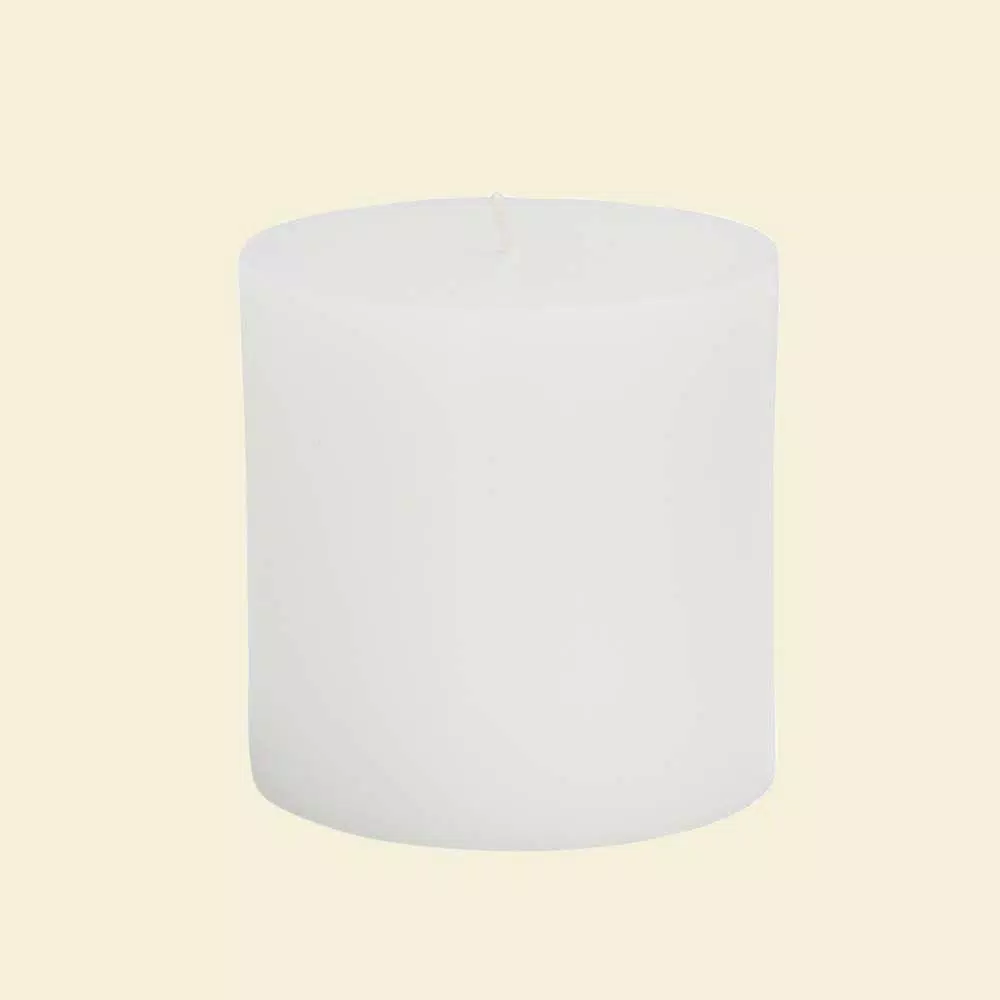 Indoor Christmas Decorations Zest Candle 3 In. X 3 In. White Pillar Candles Bulk (12-Case) 3 Indoor Christmas Decorations Zest Candle 3 In. X 3 In. White Pillar Candles Bulk (12-Case)