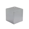 Indoor Christmas Decorations Zest Candle 3 In. X 3 In. Metallic Silver Square Pillar Candles Bulk (12-Case) -Christmas Lights Sales zest candle christmas candles holders cpz 136 12 64 1000