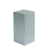 Indoor Christmas Decorations Zest Candle 3 In. X 6 In. Metallic Silver Square Pillar Candle Bulk (12-Box) -Christmas Lights Sales zest candle christmas candles holders cpz 149 12 64 1000